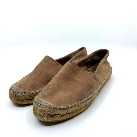 Gaimo Blush Pink Suede Flat Espadrille Women's 7.5 US - Picture 2 of 8